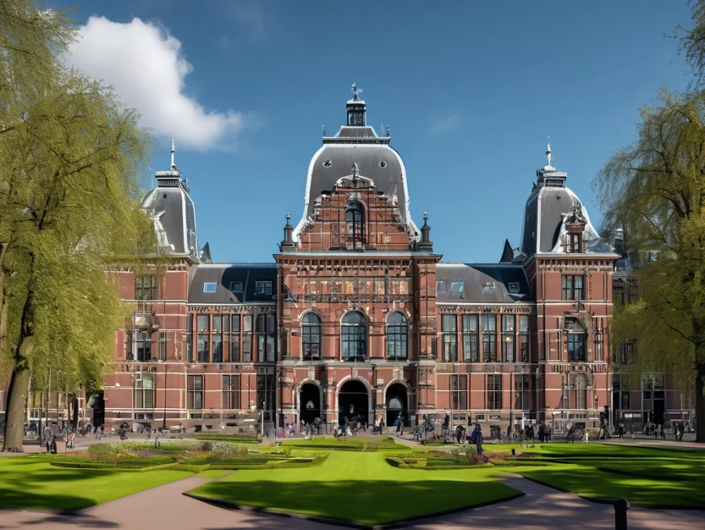 Das Rijksmuseum in Amsterdam
