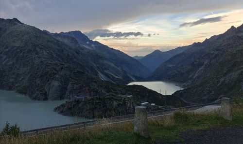 Serpentinen, Gletscher